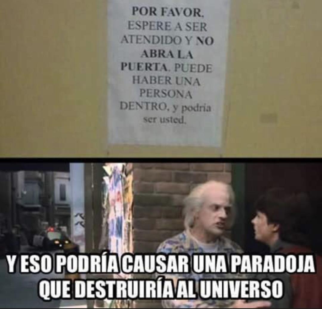 Meme regreso al futuro
